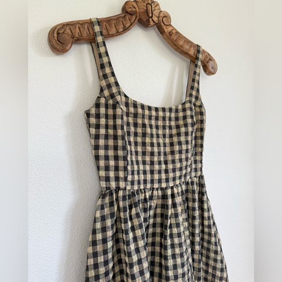 Princess Polly Black and White Gingham Maxi Dress - Picture 8 of 9